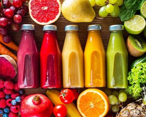 Quid des jus de fruits frais en alimentation vivante ?