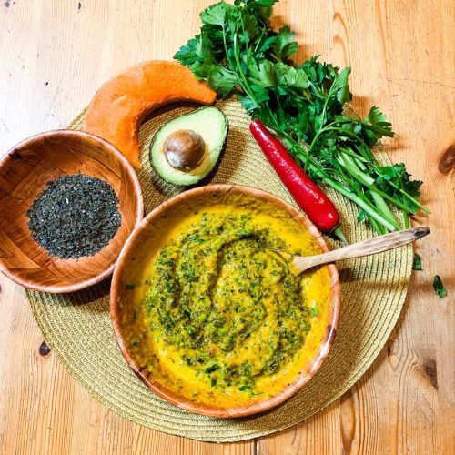 Soupes crues à la citrouille ou aux orties